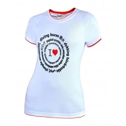 Koszulka Mola Mola I LOVE DIVING damska