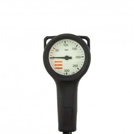 Manometr TECLINE Slim wąż 80cm