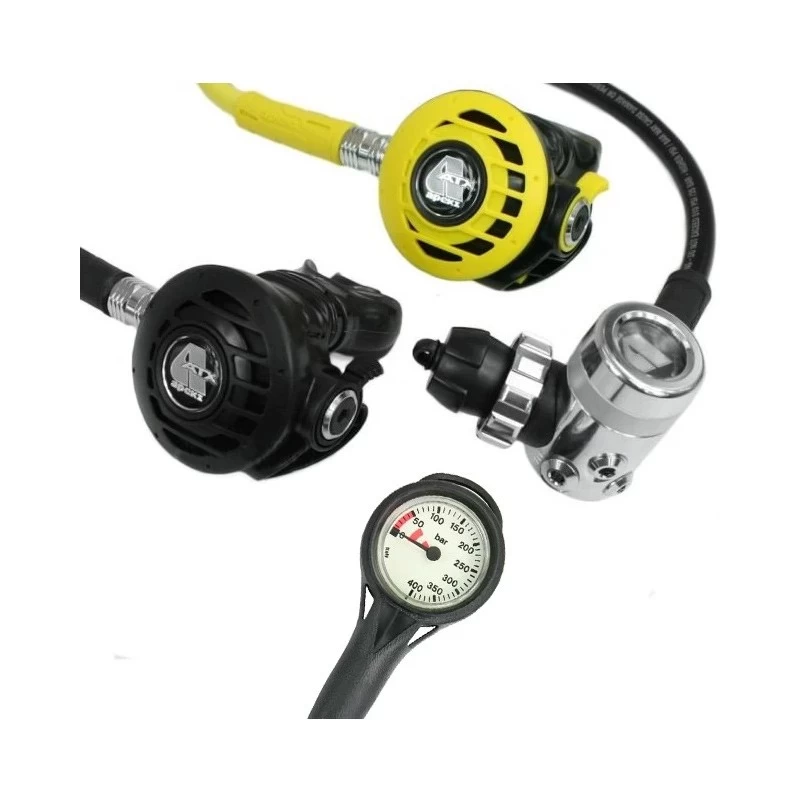 APEKS ATX40 / DS4 + Octopus ATX40 + Manometr