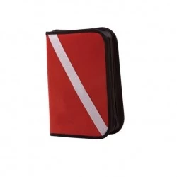 SCUBATECH Organizer Dive Log czerwony