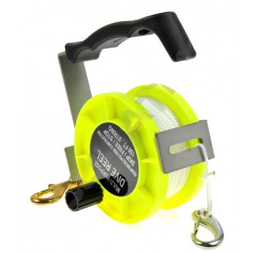 TECLINE Dive Reel with handle, diving equipment
