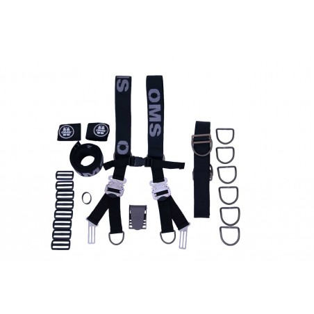 OMS Uprząż Comfort Harness System III z aluminiowymi elementami
