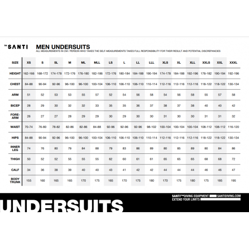 SANTI Flex 80 - Undersuit