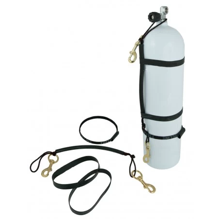 TECLINE Stage Rigging Kit 5,7L Bronze, Rubber Bands