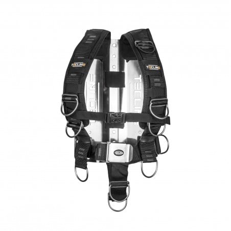 TECLINE Comfort Harness (adjustable) with Aluminum Backplate 3mm