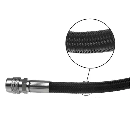 Wąż SCUBATECH Proflex do inflatora 61cm - czarny