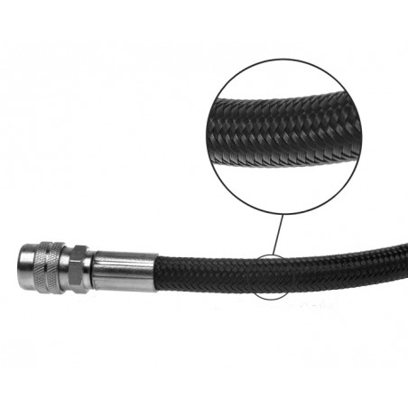 SCUBATECH Proflex inflator LP hose 1m - black