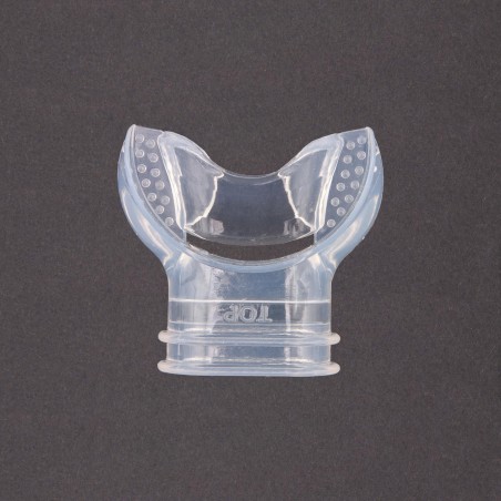 SCUBATECH Ergonomic mouthpiece for snorkel clear