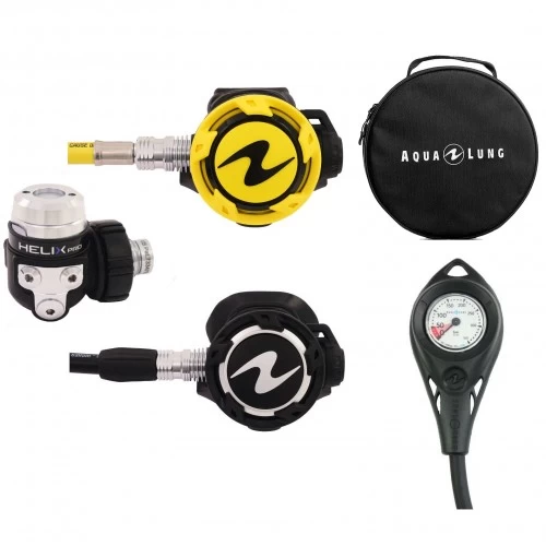 AQUALUNG Helix Pro + Octopus + Manometr + Torba AQUALUNG Helix Pro + Octopus + Manometr + Torba