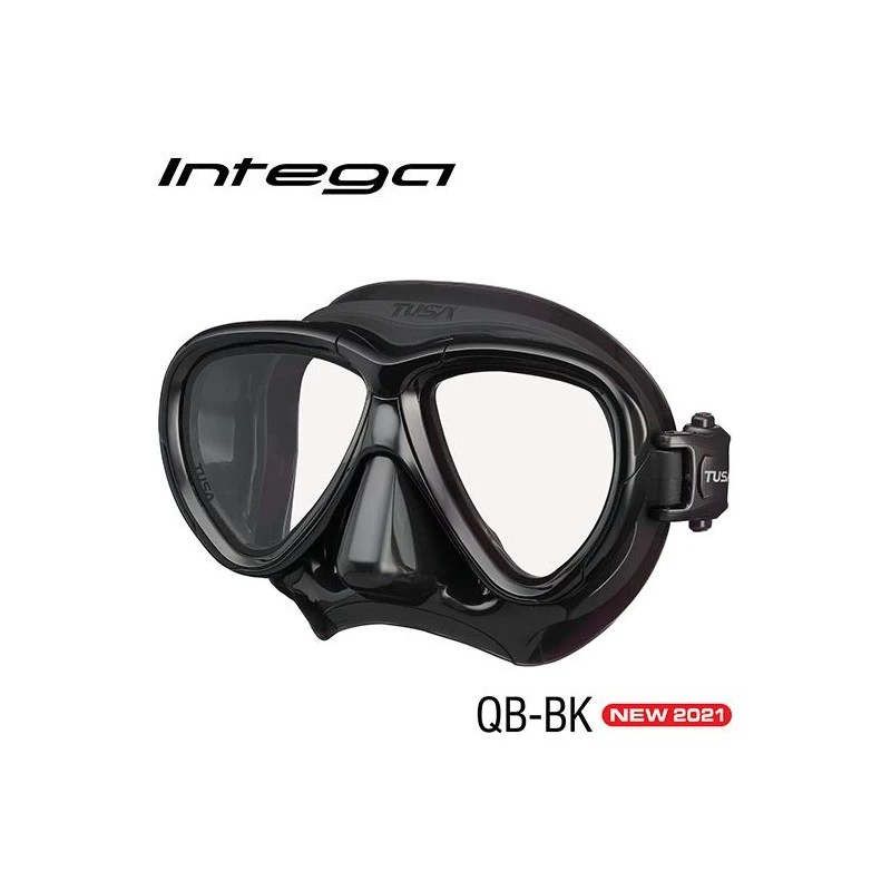 Maska TUSA Intega M-2004 - czarny silikon