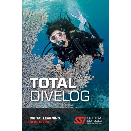 SSI Log Booklet Level 1-3 (24 Dives) - English