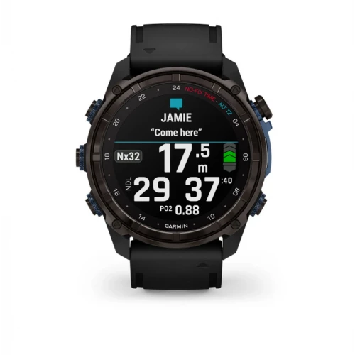 ゴリラ　GARMIN Carbon Gray DLC Titanium Garmin Descent Mk3i, Carbon Gray DLC Ti/Black | dive shop