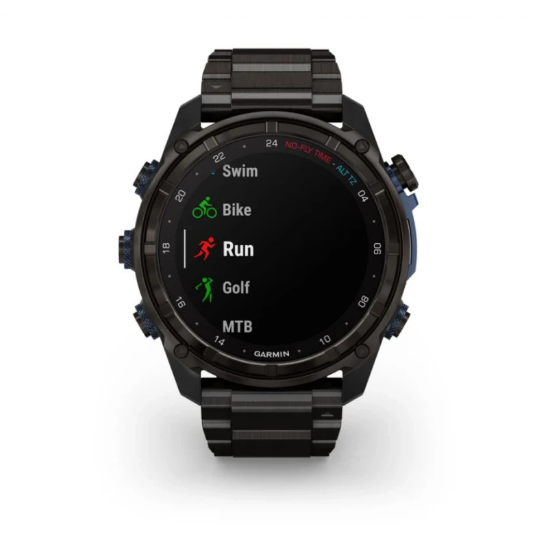 Garmin Descent Mk3i, Carbon Gray DLC Ti bransoleta Ti 51mm