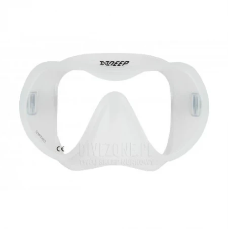 Maska XDEEP Frameless Radical - przeźroczysta - 1