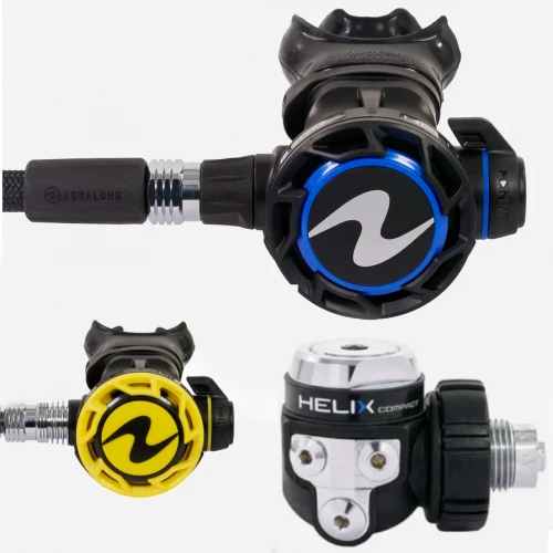 AQUALUNG HELIX COMPACT PRO DIN + OCTOPUS AQUALUNG HELIX COMPACT PRO DIN + OCTOPUS