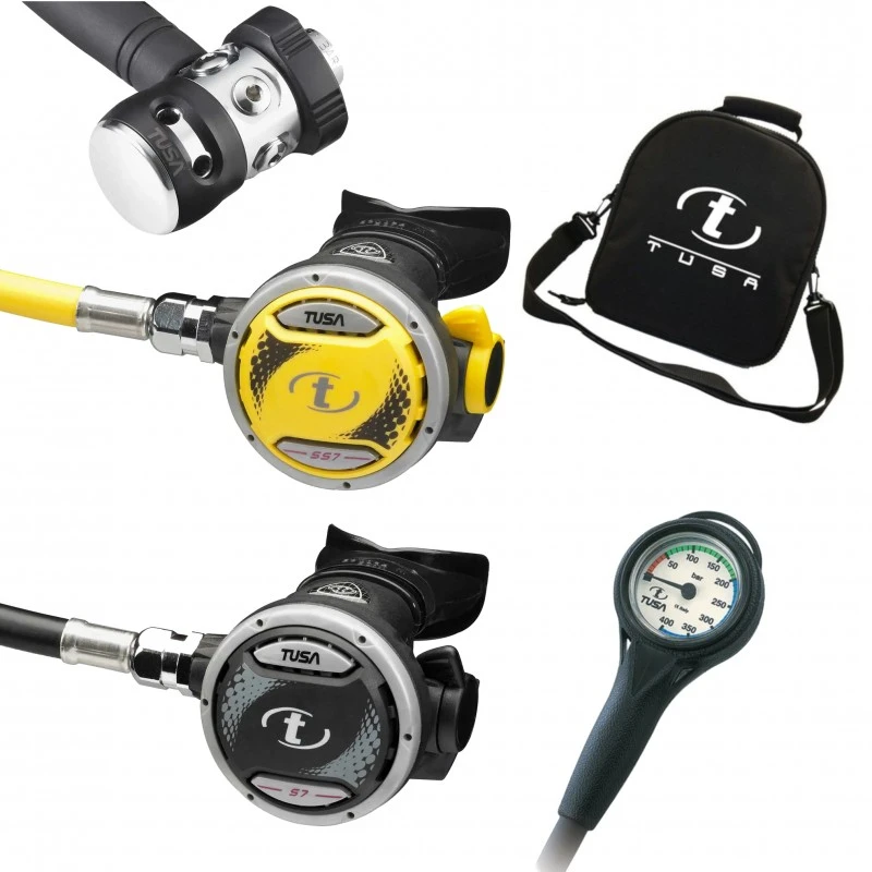 Automat Tusa RS-1207 + octopus SS-0007 + manometr i torba