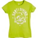 SANTI T-Shirt Lady Rebstamp Lime