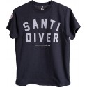 Koszulka SANTI Santi Diver Black