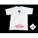 T-shirt TECLINE Deco white