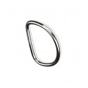 DIVEZONE Straight D-ring (6mm thick)