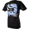 SANTI WATER - black T- shirt