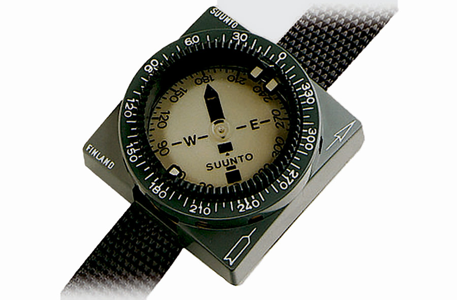 Pierwszy nurkowy kompas Suunto SK-4