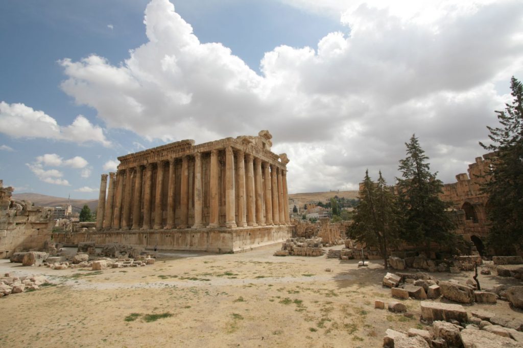 Świątynia Baalbek w Libanie