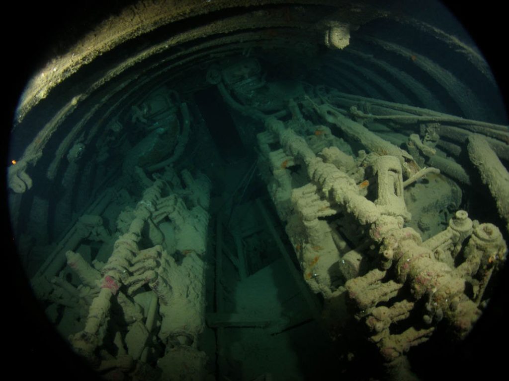 Nurkowanie w Libanie - wrak okrętu podwodnego Souffleur
