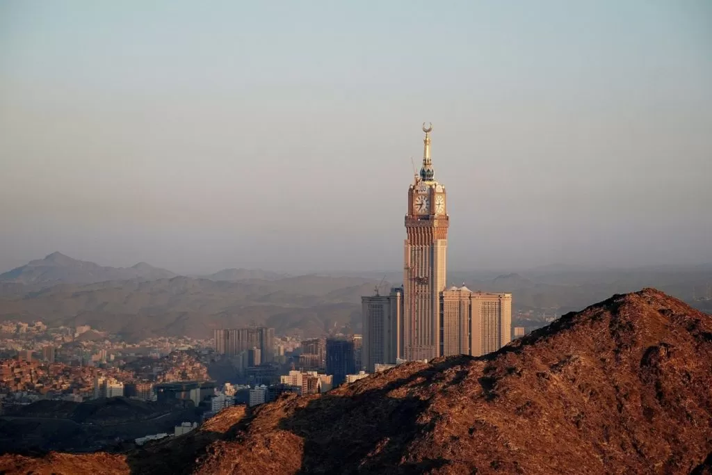 Widok na Mekkę Arabia Saudyjska