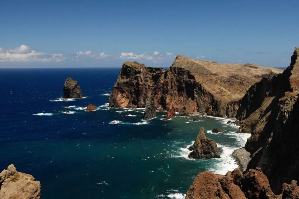 Madera wyspa w Portugalii na Oceanie Atlantyckim
